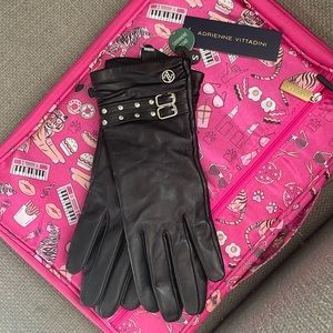 50/50 Leather/Cashmere Gloves
